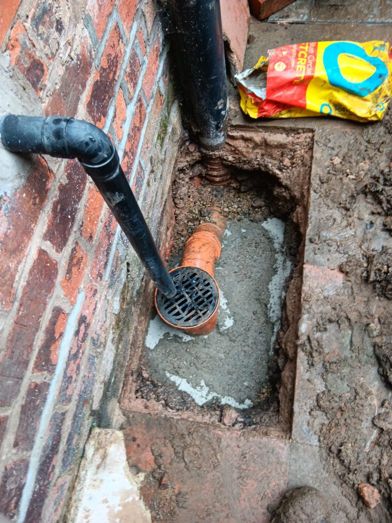 Preston Drains blocked